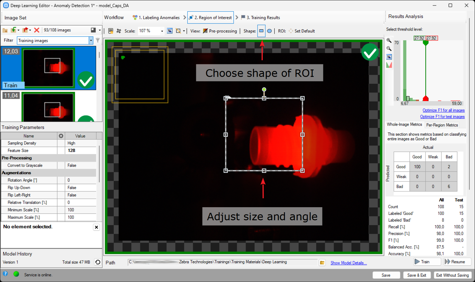 Creating Deep Learning Model - Aurora Vision